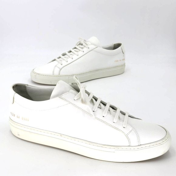 Common Projects Achilles 44 Leather Sneakers CP-S0919N-0110 - Picture 2 of 10